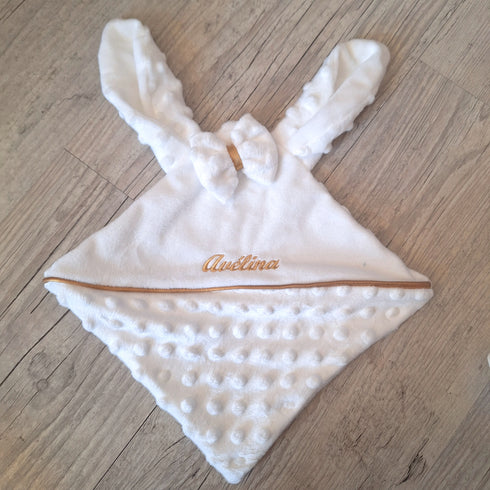 COFFRET QUEEN Coffret bébé Personnalisé  – 2 Ensembles + Couverture & 2 Doudous + protège carnet – Quantité Limitée